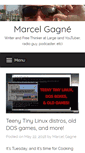 Mobile Screenshot of marcelgagne.com